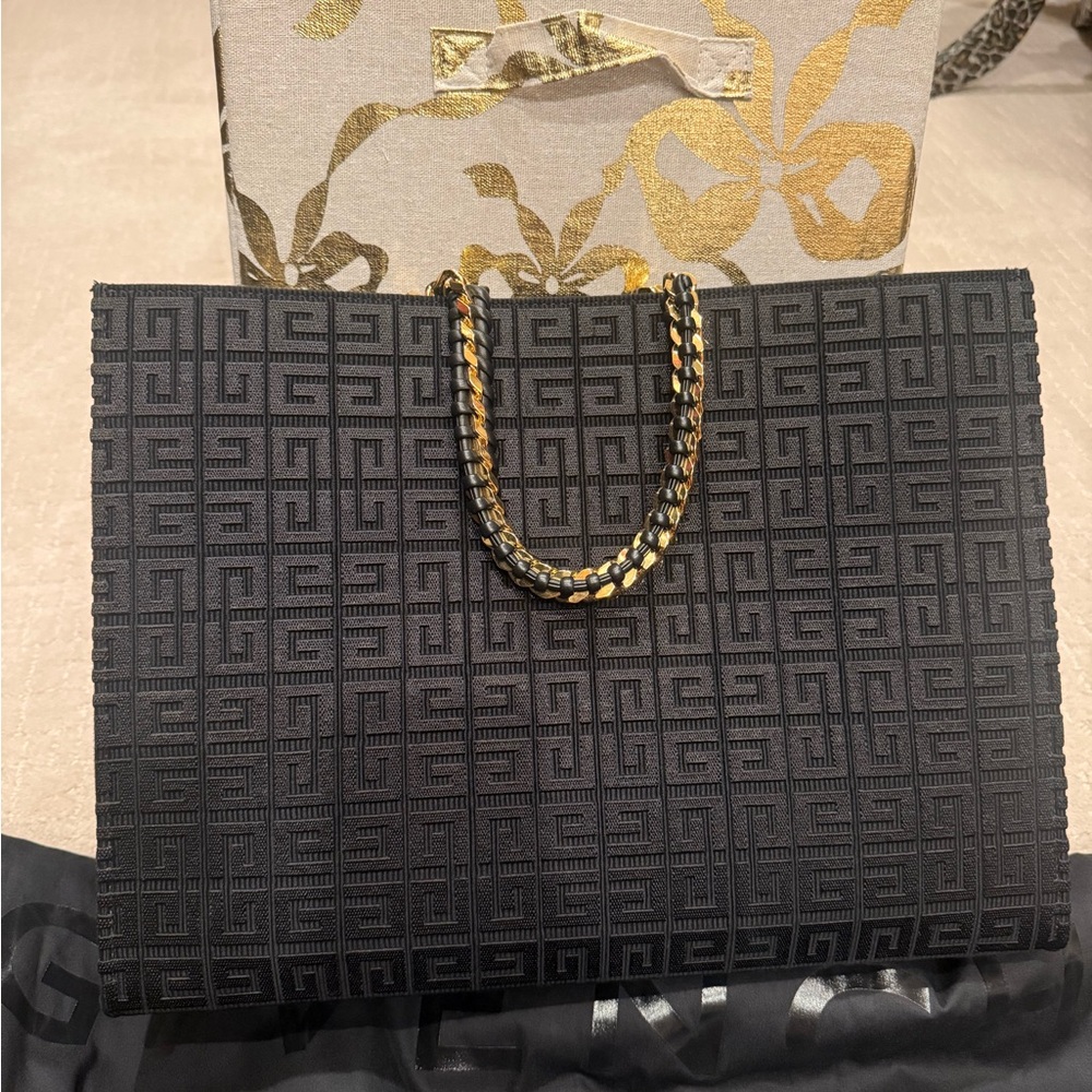 Givenchy Black Tote with Gold Detailing - Picture 3 of 14
